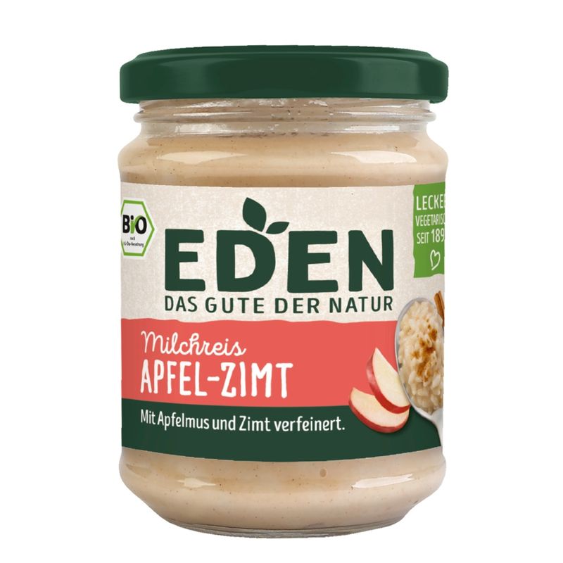 EDEN Milchreis Apfel-Zimt Bio - Produktbild
