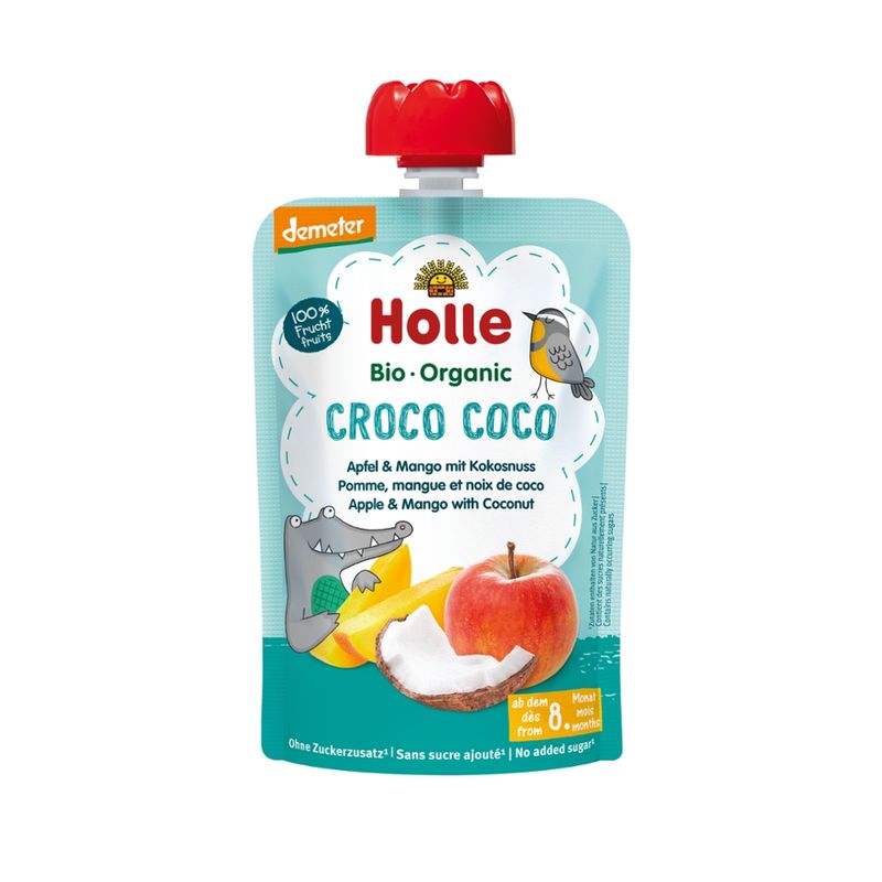 Holle  Croco Coco - Apfel & Mango mit Kokosnuss - Produktbild
