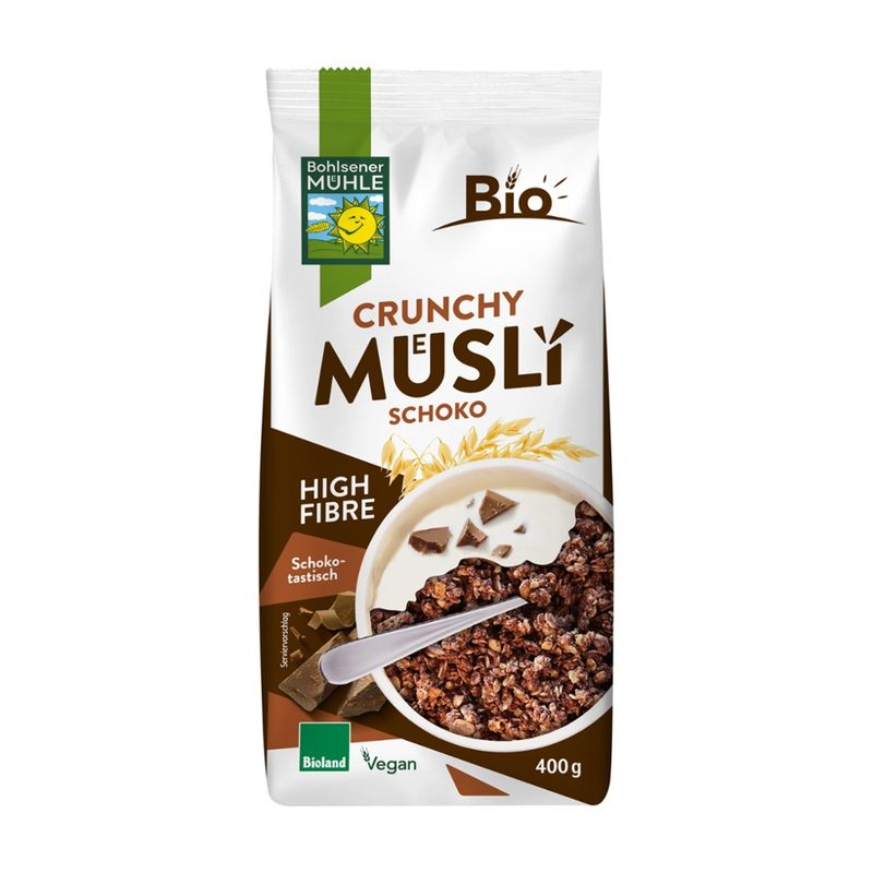 Bohlsener Mühle Crunchy Müsli Schoko - Produktbild
