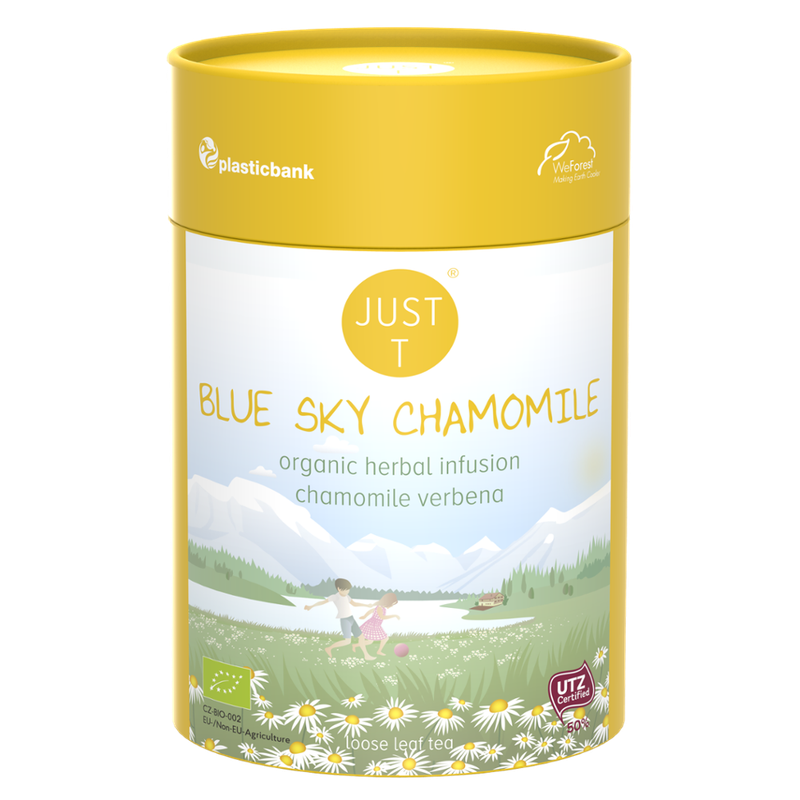 Just T Just T Blue Sky Chamomile (Loser Tee) Bio Kräutertee Kamille Verbene - Produktbild