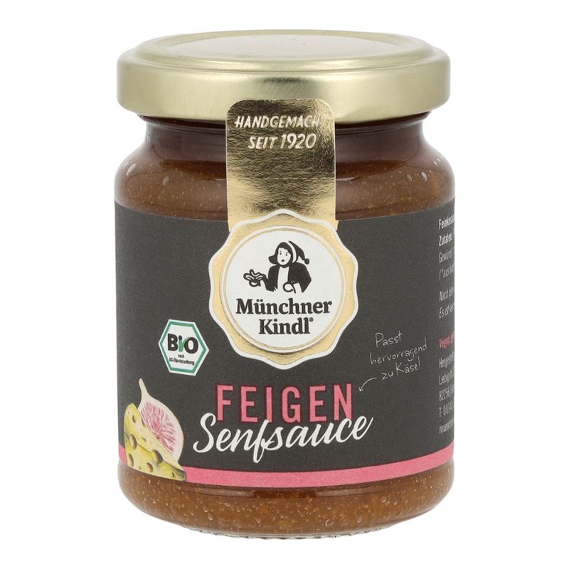 Münchner Kindl Senf Senfsauce Feige - Produktbild