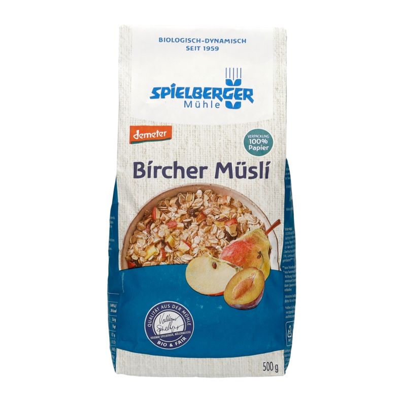 Spielberger Mühle Bircher Müsli, demeter - Produktbild