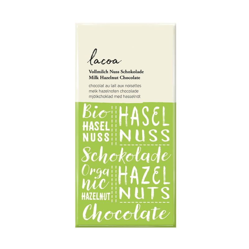 Lacoa Vollmilch-Nuss Schokolade - Produktbild