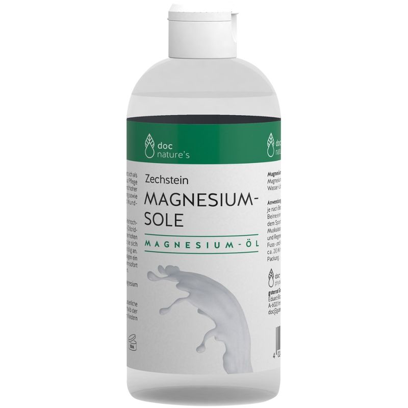GESUND & Leben Reformqualität seit 1995 doc nature’s Zechstein MAGNESIUM-SOLE - Produktbild