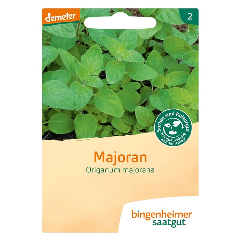 Bingenheimer Saatgut Majoran - Kräuter (Saatgut) - Produktbild