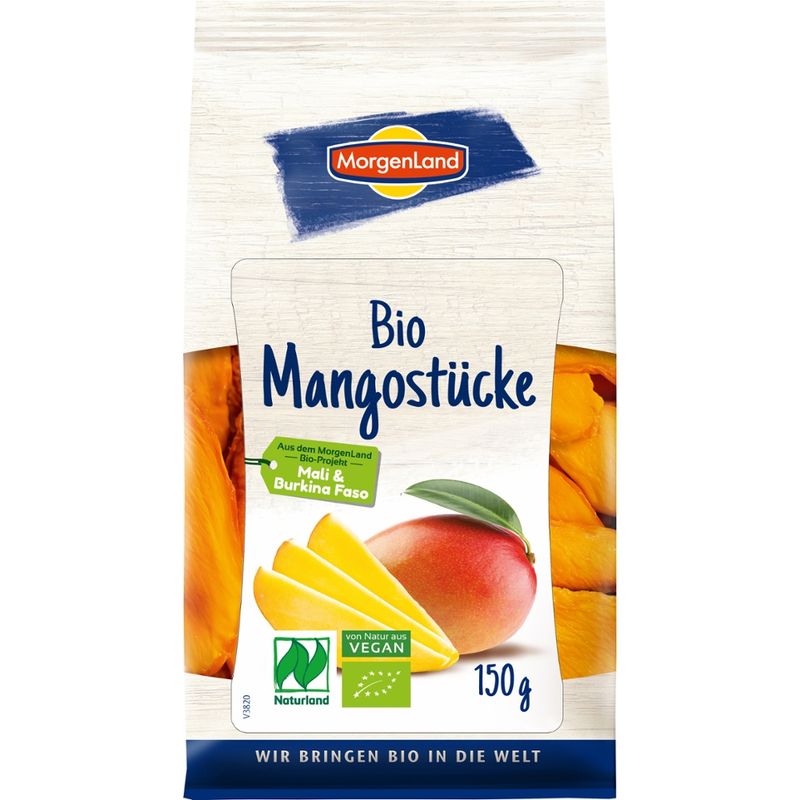 MorgenLand Bio Mangostücke - Produktbild