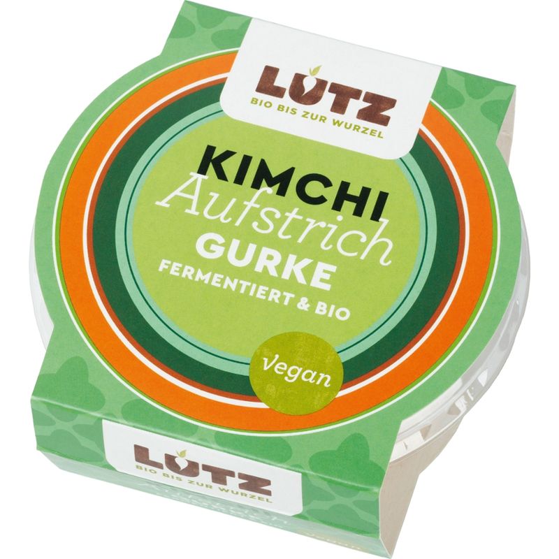 Lutz Ferment ; Aufstrich - Kimchi Gurke 125g – bio - Produktbild