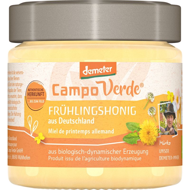 Campo Verde CV demeter Frühlingshonig 250g - Produktbild