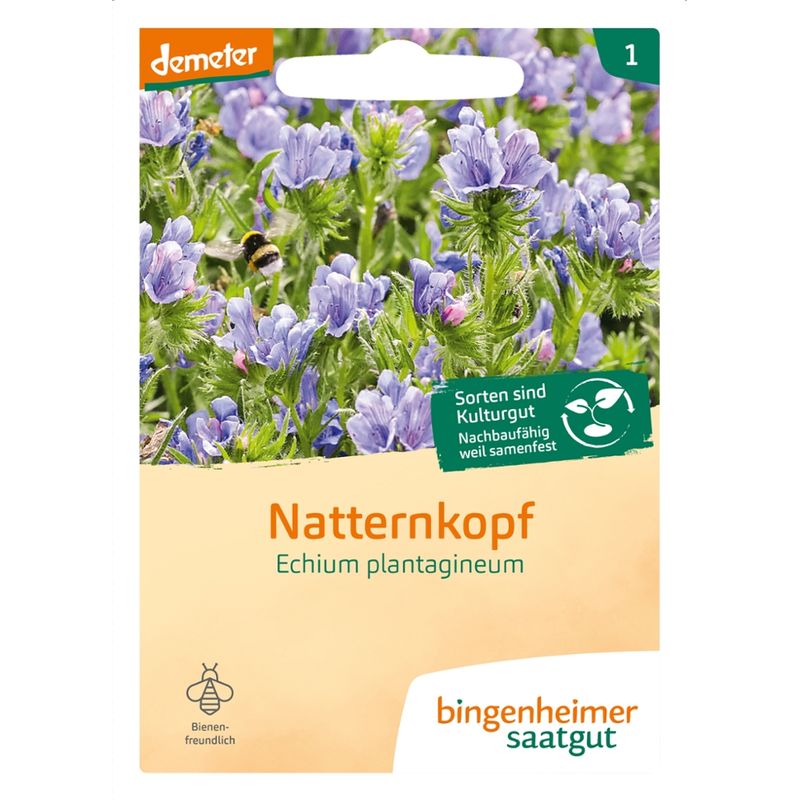 Bingenheimer Saatgut Natternkopf - Blumen (Saatgut) - Produktbild