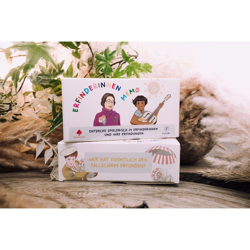 Spielköpfe Spielköpfe - Erfinderinnen Memory - Produktbild