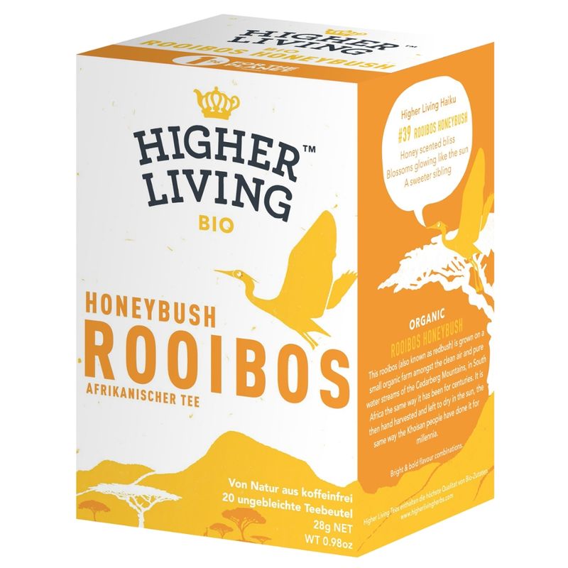 Higher Living Kräutertee Rooibos Honeybush - Produktbild