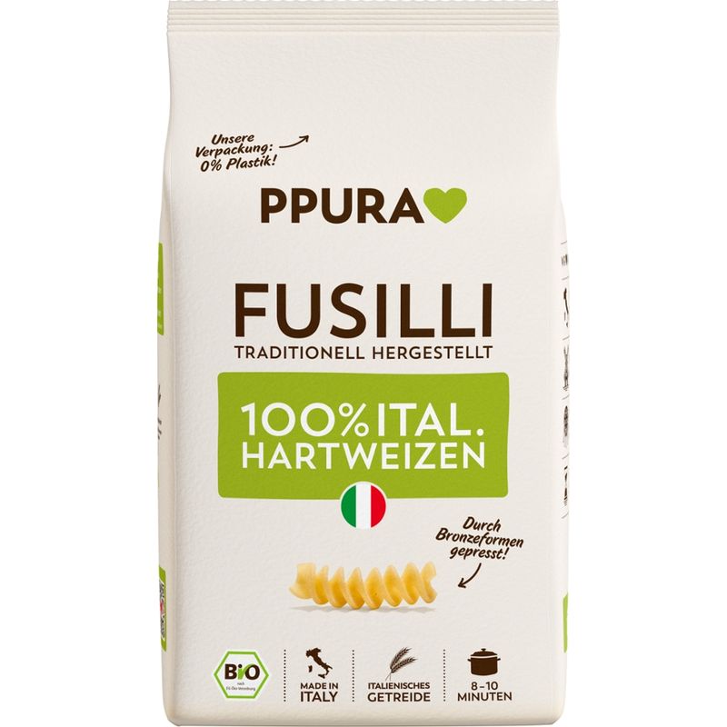 PPURA BIO Fusilli aus ital. Hartweizen - Produktbild