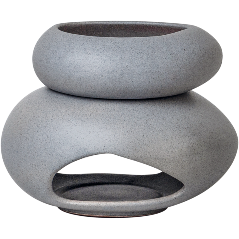 farfalla Duftlampe Kyoto grau - Produktbild