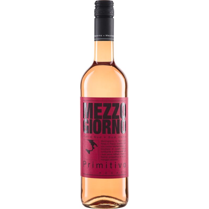 Riegel Eigenmarke MEZZOGIORNO Primitivo Rosato IGT - Produktbild