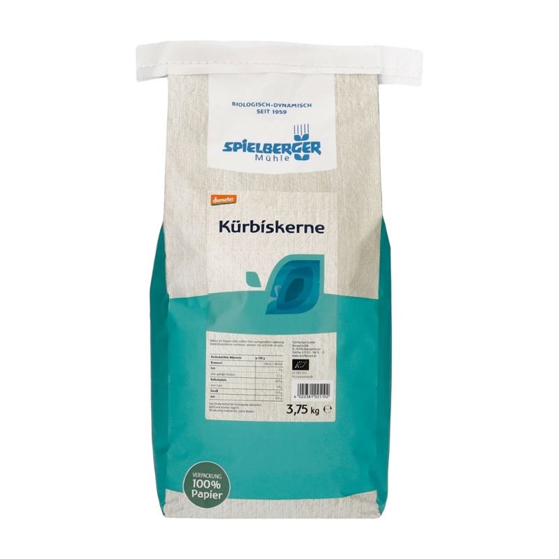 Spielberger Mühle Kürbiskerne, demeter – für Familien & Vorrat - Produktbild