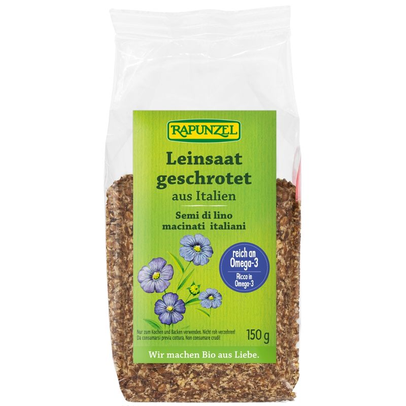 Rapunzel Leinsaat geschrotet - Produktbild