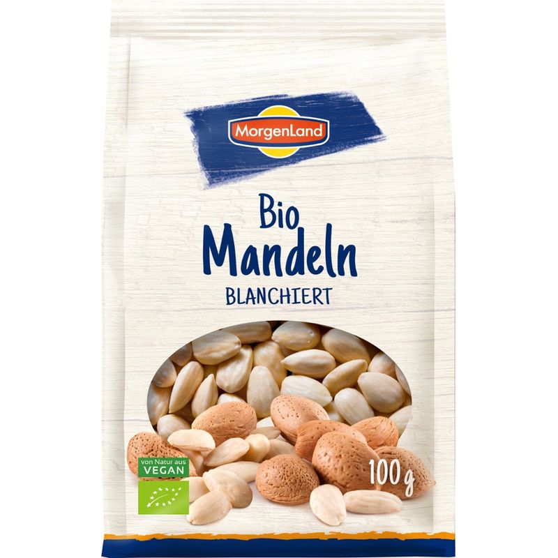MorgenLand Bio Mandeln blanchiert - Produktbild