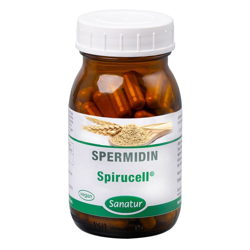 Sanatur Spermidin Spirucell® 200 Kapseln - Produktbild