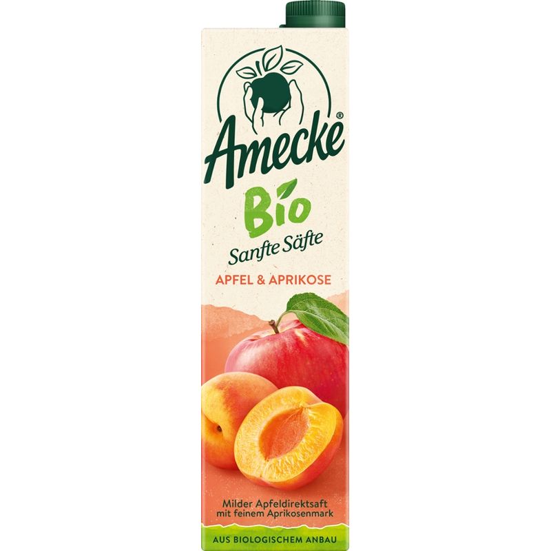 Amecke  Amecke Bio Sanfte Säfte Apfel Aprikose - Produktbild
