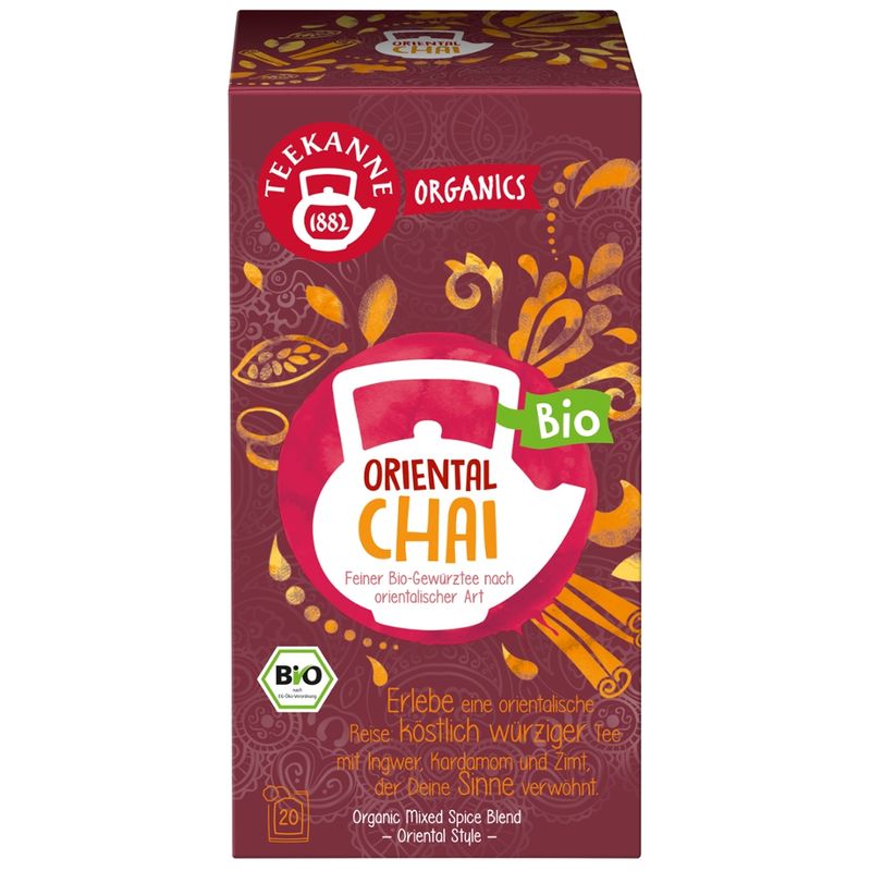 Teekanne Organics Oriental Chai 6x20 - Produktbild