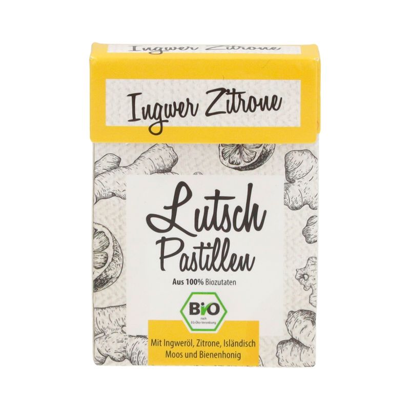 Aries Ingwer Zitrone Lutschpastillen - Produktbild