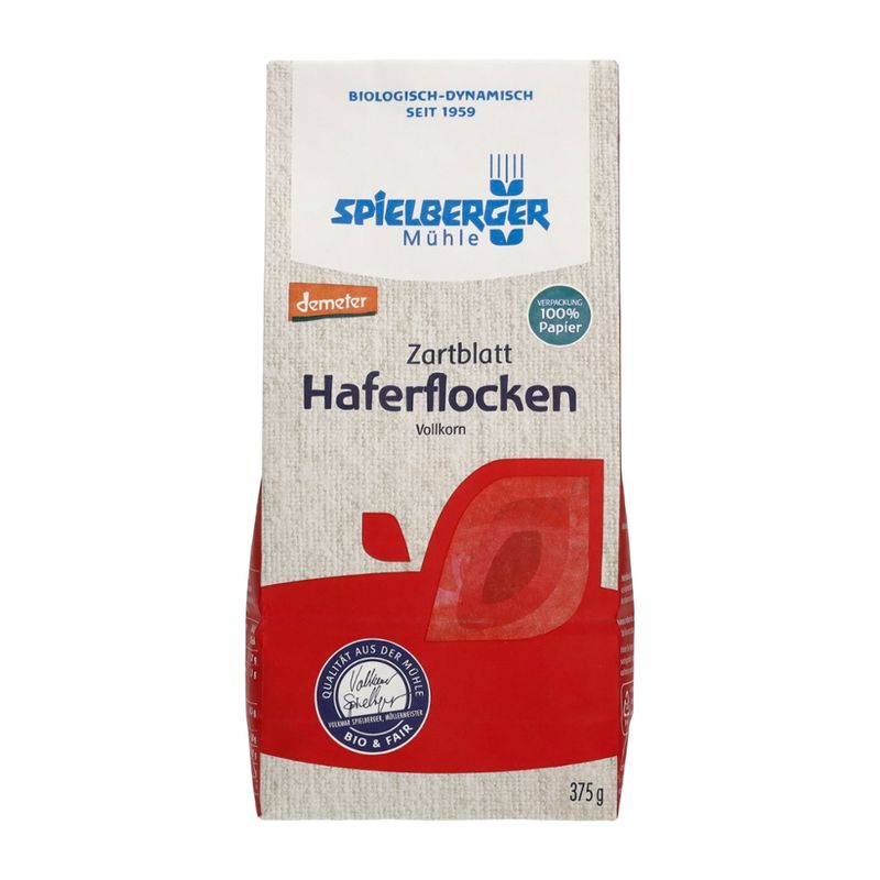 Spielberger Mühle Haferflocken Zartblatt, demeter - Produktbild