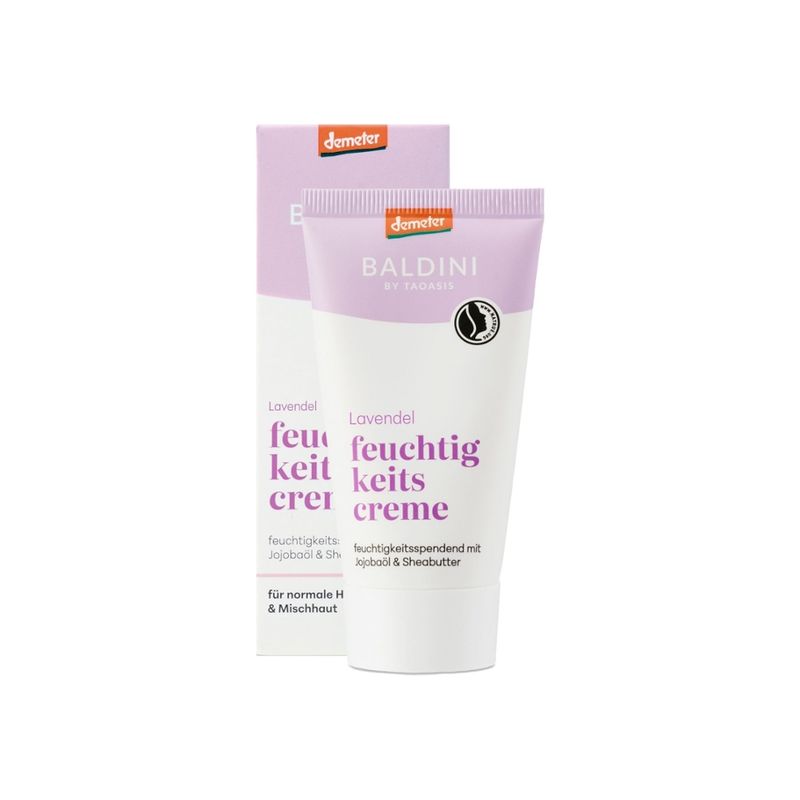 Baldini Baldini 24h-Feuchtigkeitscreme demeter 50ml - Produktbild