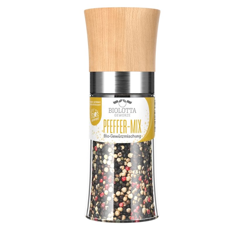 Biolotta Biolotta Buchenmühle Bunter Pfeffer-Mix Bio-Gewürzmischung, ganz - Produktbild