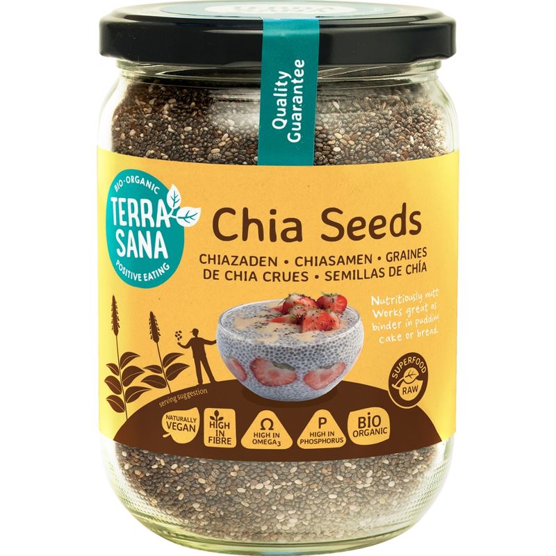 TerraSana Chia Samen schwarz - Produktbild