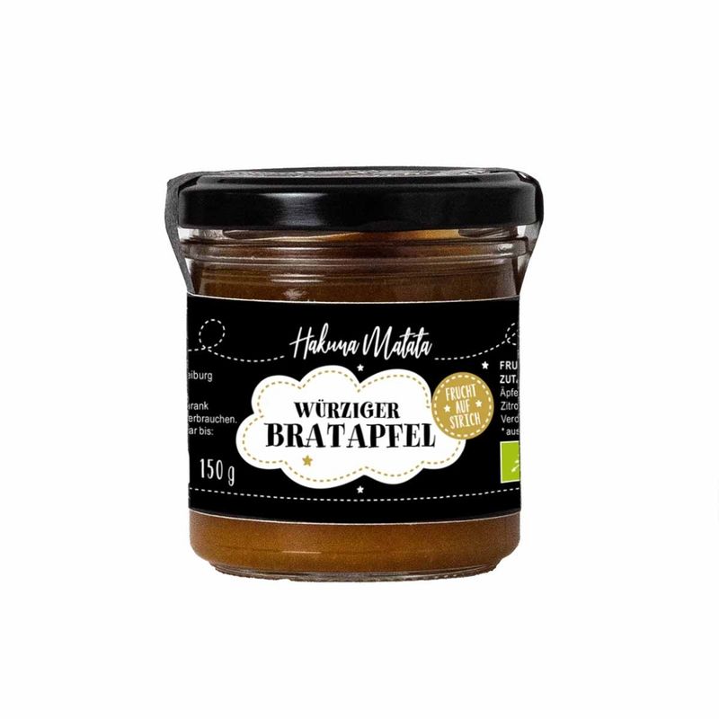Hakuna Matata  Bio Würziger Bratapfel Fruchtaufstrich - Produktbild