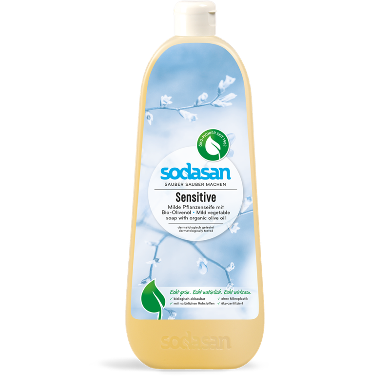 sodasan Liquid Soap Sensitive Refill - Produktbild