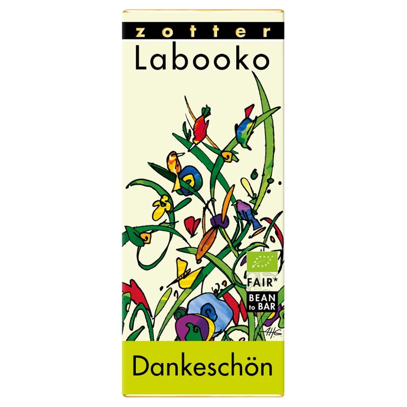 Zotter Schokolade Labooko Dankeschön – Karamell + Kaffee - Produktbild