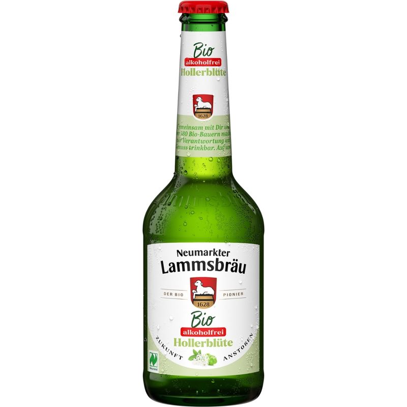 Neumarkter Lammsbräu Neumarkter Lammsbräu Bio Alkoholfrei Hollerblüte 0,33l - Produktbild