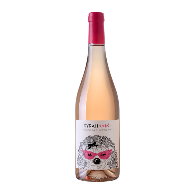 Jacques Frelin Vignobles SAS La Maison des Terroirs Vivants Vin de France Hérisson Syrah rosé 75cl - Produktbild