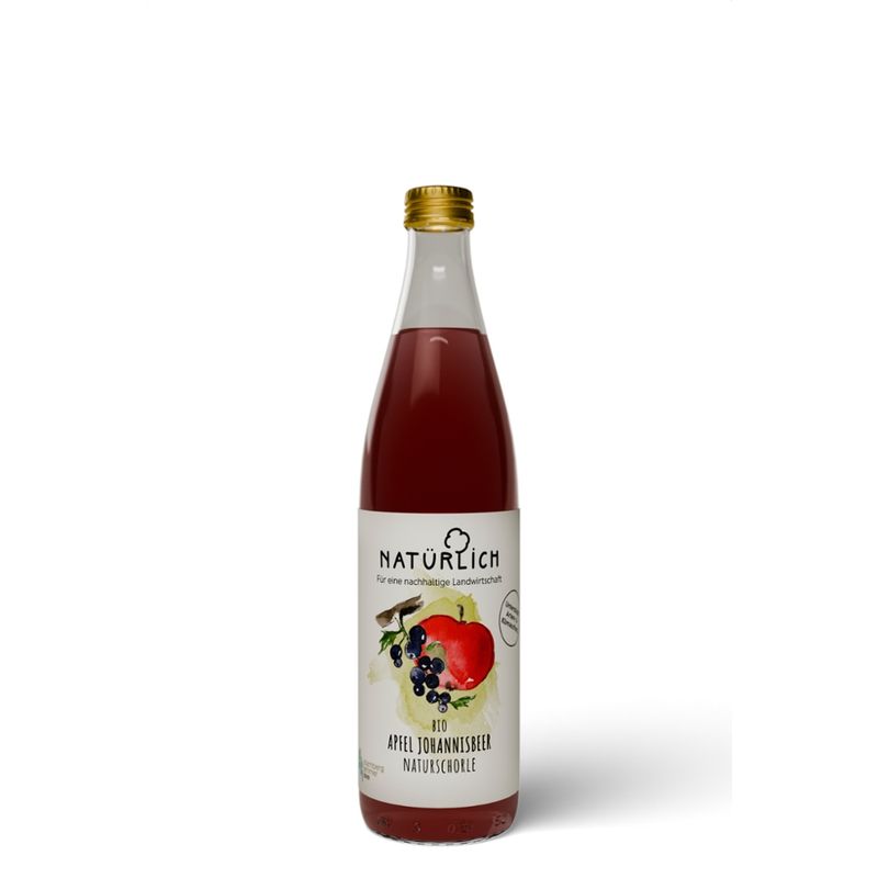 Natürlich Apfel Johannisbeer Schorle - Produktbild