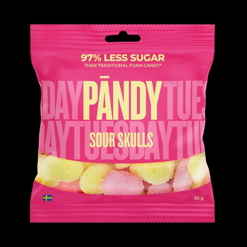 PÄNDY Pändy - Sour Skulls 50g - Produktbild