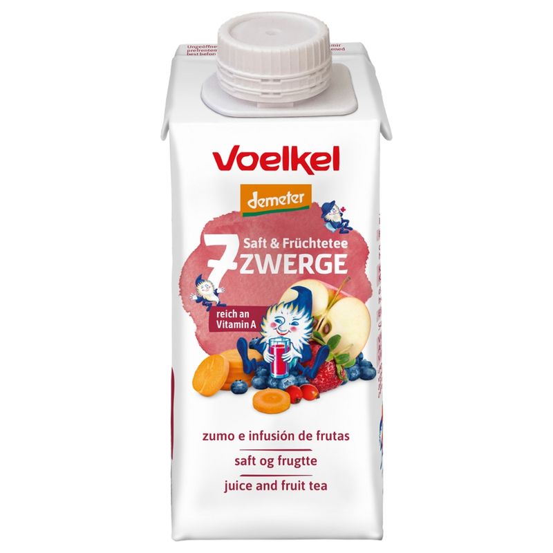 Voelkel 7 Zwerge Saft und Früchtetee - Produktbild