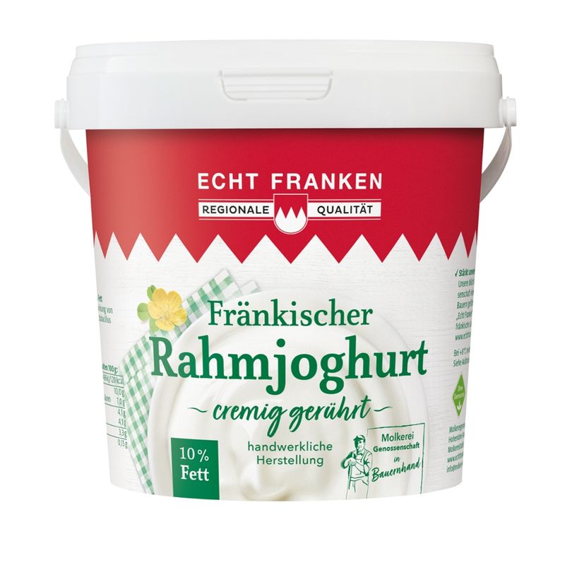Echt Franken Fränkischer Rahmjoghurt 1 kg VLOG - Produktbild
