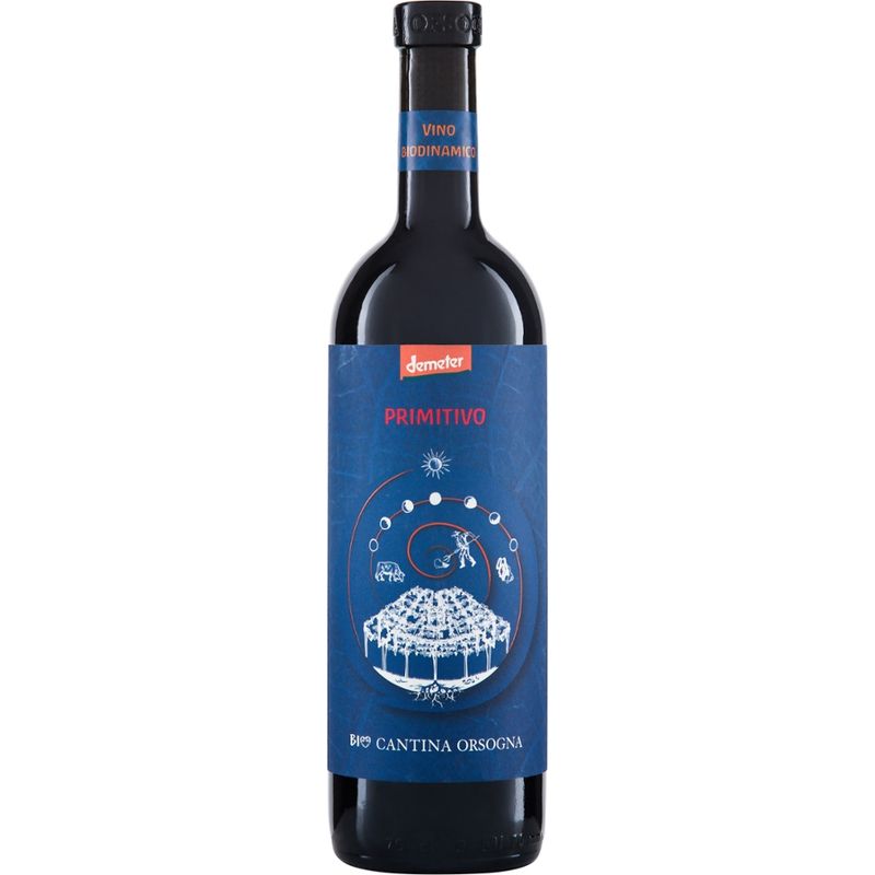 Riegel Erzeugermarken PADAMI Primitivo IGP  Orsogna - Produktbild