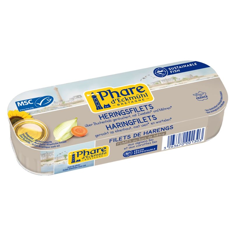 Phare d´Eckmühl Heringsfilets über Buchenholz geräuchert - Produktbild