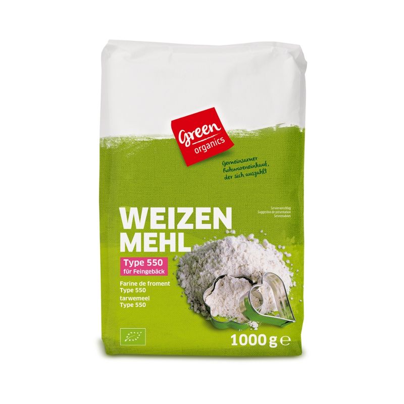 greenorganics Weizenmehl Type 550 - Produktbild