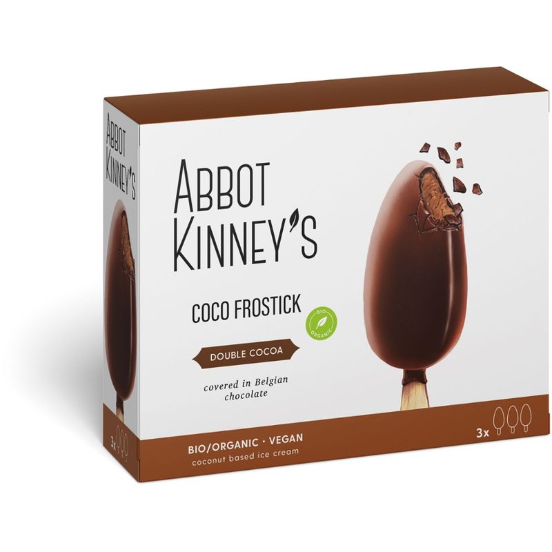 Abbot Kinney's Coco Frostick Double choc 3 pack - Produktbild