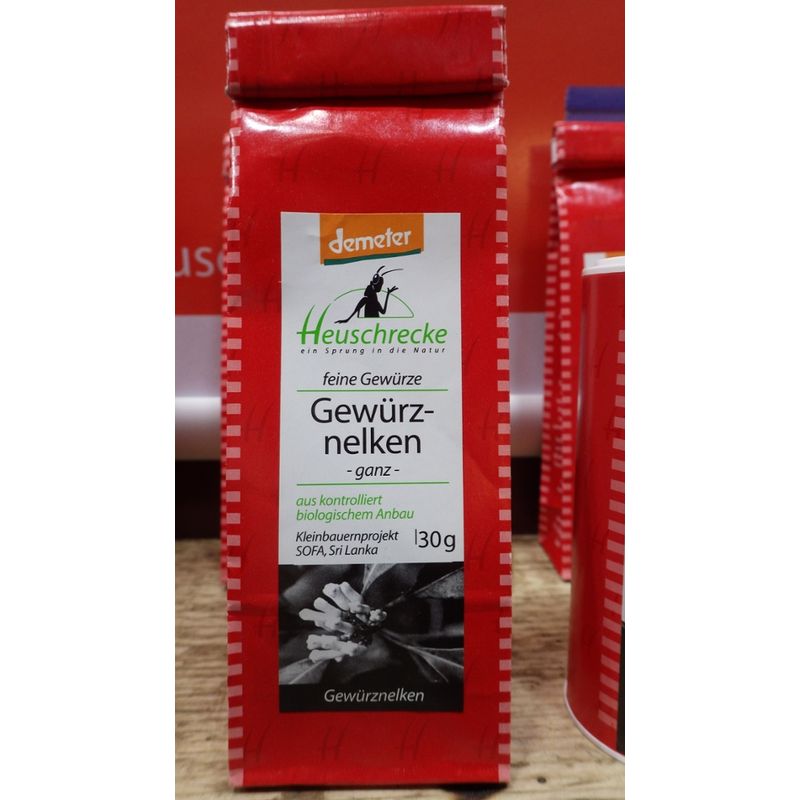 Heuschrecke Nelken, Demeter, Gewürz ganz, kbA - Produktbild
