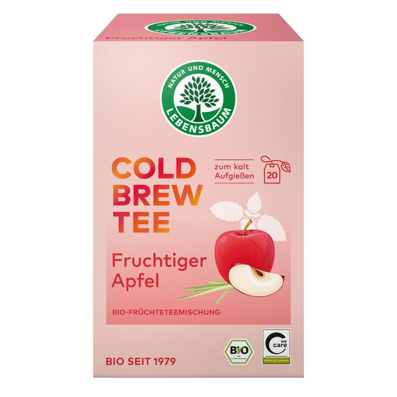 LEBENSBAUM Cold Brew Tee Fruchtiger Apfel - Produktbild
