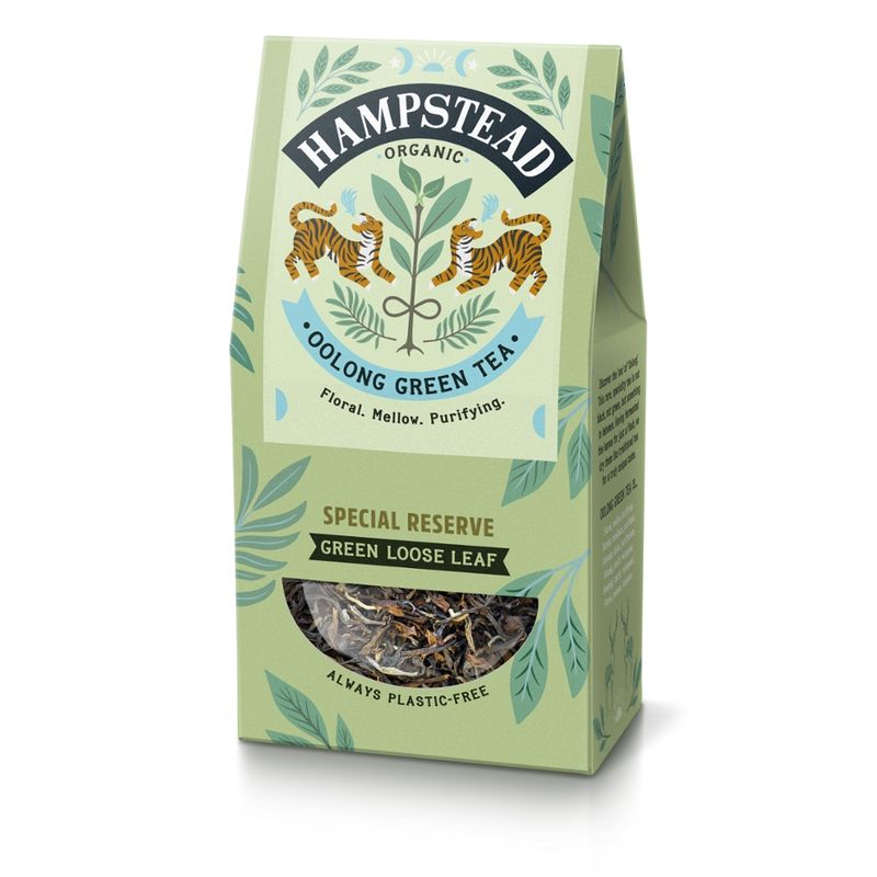 Hampstead Organic  Organic Oolong  Darjeeling Single estate Leaf tea - Produktbild