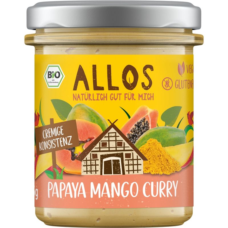 Allos Streichgenuss Papaya Mango Curry - Produktbild