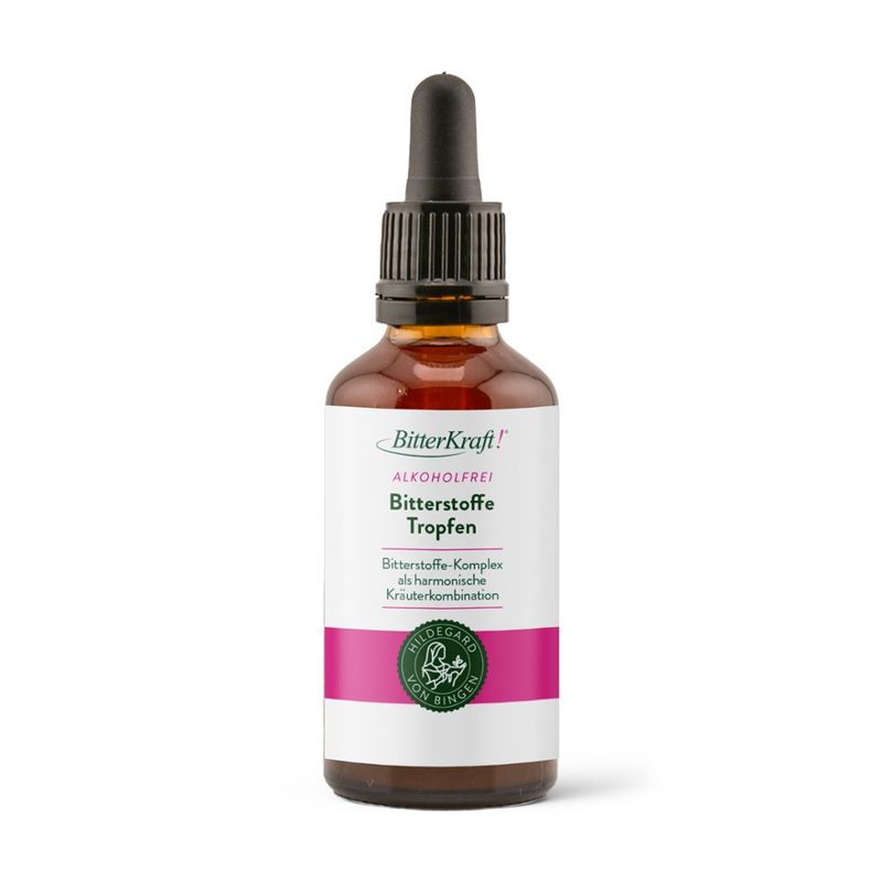 Bitterkraft 50 ml BitterKraft!Original (BIO) Kräuterbitter alkoholfrei mit Pipette - Produktbild