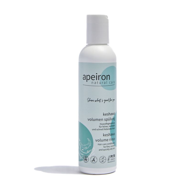Apeiron apeiron Keshawa Volumen Spülung 200ml- für feines & schnell fettendes Haar - Produktbild