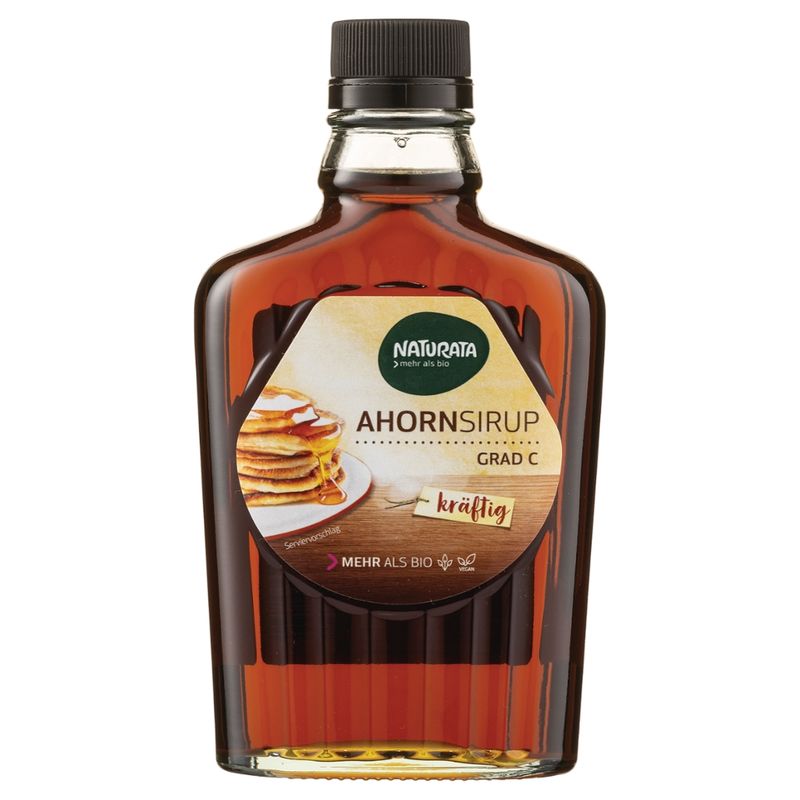 NATURATA Ahornsirup Grad C, kräftig - Produktbild