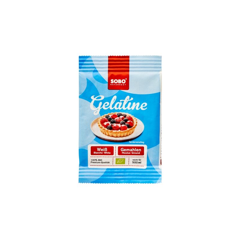 Sobo Bio Gelatine, gemahlen - Produktbild